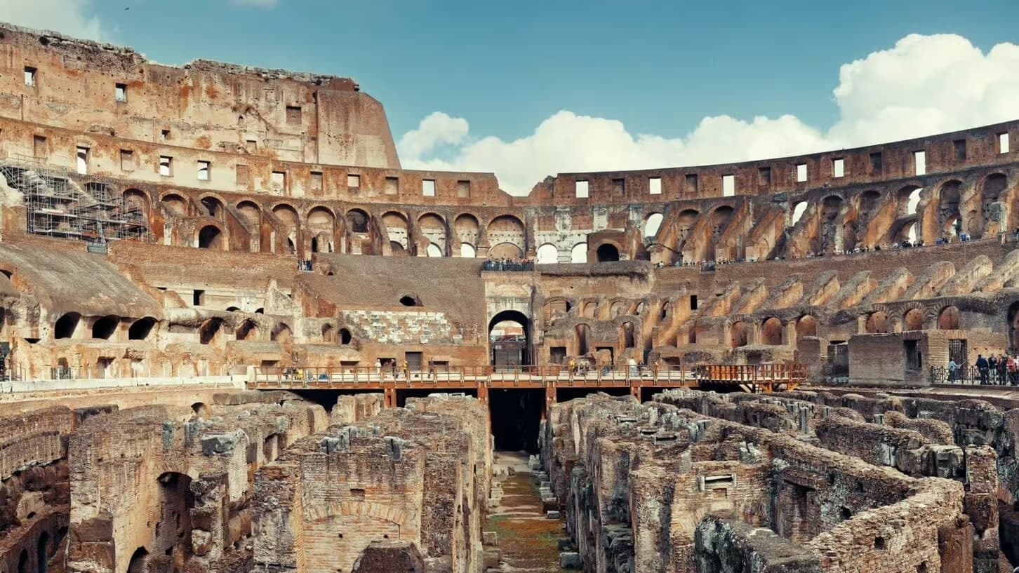 Exploring the Ancient Colosseum in Rome, Italy